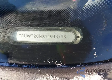 2001 Audi Tt из США, поврежденный, VIN TRUWT28NX11043713